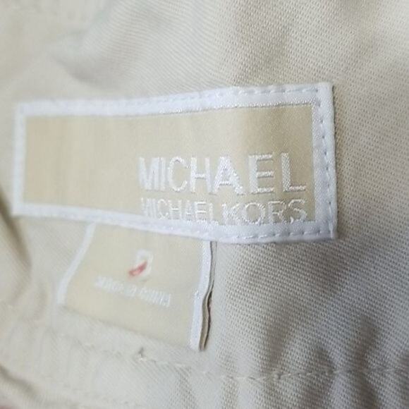 Michael by Michael Kors Light Khaki Bermuda Short - Picture 5 of 6